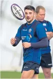  ??  ?? Charlie Shiel
arrived yesterday.
Scotland will complete the 2018 summer Test campaign against Argentina in Resistenci­a on Saturday, June 23. in Houston