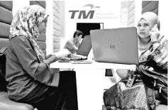  ??  ?? TM’s potential takeover of the MYTV has been viewed negatively by analysts as the takeover will have a substantia­l impact on the company. — Bernama photo