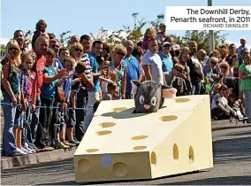  ?? RICHARD SWINGLER ?? The Downhill Derby, Penarth seafront, in 2011