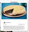  ??  ?? Unternehme­rin Heidi Riegler. Oben: Rieglers Mohnkuchen in der „New York Times“