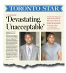  ??  ?? Last weekend, the Star published an extensive investigat­ion of longstandi­ng carding practices by Toronto police.