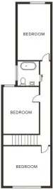  ??  ?? bedroom bedroom bedroom first floor