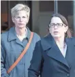  ?? SCOTT EISEN/GETTY IMAGES ?? Donna Heinel, left, pleaded not guilty in the college admissions scandal.