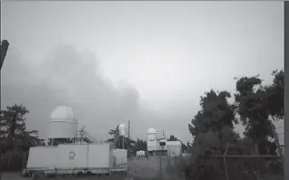  ?? PORTLAND, ORE
-REUTERS ?? Smokes clouds seen during deadly wildfires in Oregon.