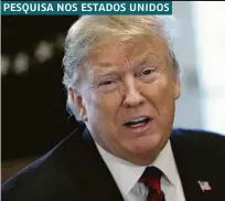  ??  ?? ■ O presidente Donald Trump está irredutíve­l sobre construção de um muro na fronteira com o México