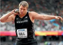  ?? GETTY IMAGES ?? Shot put world champ Tom Walsh, left, will get his long season under way in Hastings tomorrow and his main challenger could be long-time rival Jacko Gill, right.