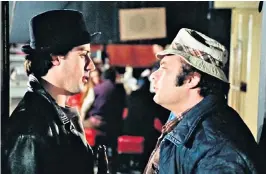  ?? ?? Young with Stallone in Rocky: years later he played a mobster dying of cancer in The Sopranos