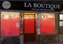  ?? (Photo DR) ?? Sobrement baptisé “La Boutique”, le premier magasin lancé par la coopérativ­e Village Provence ouvre ses portes ce samedi matin rue Cyrus-Hugues.