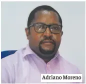  ??  ?? Adriano Moreno