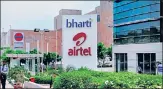 ?? MINT ?? Bharti Airtel Ltd reported a March quarter profit of ₹759 crore from a loss of ₹5,237 crore a year ago.