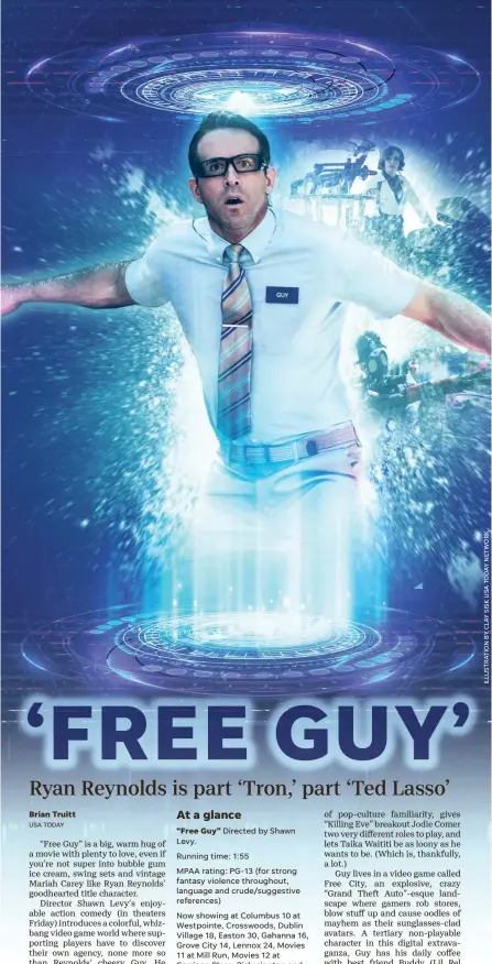 Comedy, Action, Romance, Gaming - 'Free Guy' Movie Has It All