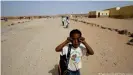  ??  ?? A whole generation of Western Saharan children have grown up in camps