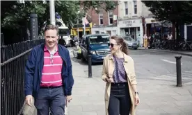  ??  ?? Shane O’Mara with Amy Fleming in Dublin. Photograph: Johnny Savage/The Guardian