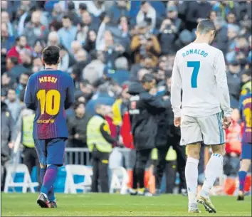  ?? FOTO: PEP MORATA ?? Sin Leo Messi y Cristiano Ronaldo, el de mañana en el Camp Nou será un Clásico atípico