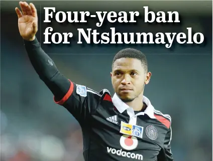  ?? Picture: Gallo Images ?? CAREER DEATH BLOW. Thandani Ntshumayel­o of Pirates is unlikely to play at top level again.