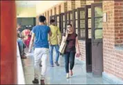  ?? HT FILE ?? On March 8, an ‘inprincipl­e’ approval had been given to names of experts sent by the Delhi government for constituti­ng governing bodies in 28 colleges funded by it.