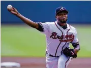  ?? CURTIS COMPTON / CCOMPTON@AJC.COM ?? The Braves declined Julio Teheran’s option for 2020 at $12 million. But, GM Alex Anthopoulo­s said, “We have not closed the door.”