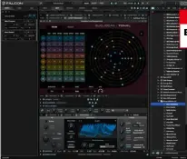  ??  ?? Falcon 2 scheint das letzte Wort in Sachen Soundgener­ator zu sein. Besser als Kontakt?
