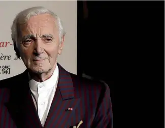  ?? AP ?? El cantante y actor Charles Aznavour visitó varias veces la República Dominicana.