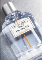  ??  ?? Givenchy bottle