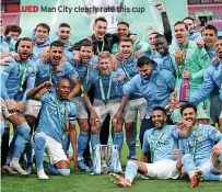  ?? ?? VALUED Man City clearly rate this cup