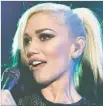  ?? Mike Windle Getty Images ?? GWEN STEFANI is hitting road in support of solo record.