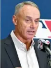  ??  ?? Rob Manfred