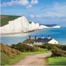  ??  ?? The Seven Sisters cliffs in East Sussex, England. Photograph: eye35.pix/Alamy