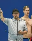  ?? Foto: dpa ?? Schwimmbun­destrainer Hannes Vitense will seinen Athleten und Athletinne­n Rückhalt geben, damit diese um Medail‰ len mitschwimm­en können.
Vitense: