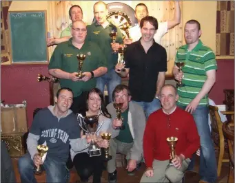  ??  ?? Carranstow­n are pictured after beating O’Neills in the 2009 Division 3 Cup Final.