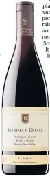  ??  ?? ●● MarimarDon MIguel Pinot Noir 2013