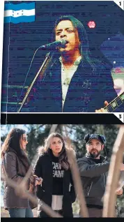  ??  ?? (1) el artista nacional nilo espinal lanzó su tema “Hasta luego”. (2) La muerte del pianista José antonio Velásquez consternó al medio artístico. (3) el cineasta mario Ramos hnalizó el rodaje de “La condesa”.