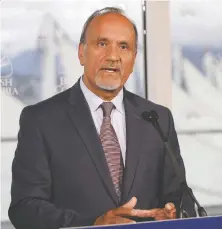  ?? B.C. GOVERNMENT FILES ?? Labour Minister Harry Bains says his goal is to maintain connection­s between employers and workers who have a joint interest in supporting the economic recovery of the province.