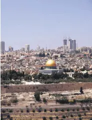  ?? ?? A view of the Al-Aqsa Mosque Complex, East Jerusalem, occupied Palestine, April 19, 2024.