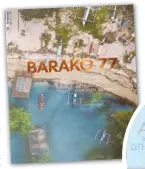  ?? ?? The ‘Barako 77’ font draws inspiratio­n from Batangas' fan knife 'balisong.'