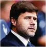  ??  ?? TOUGH TASK Tottenham manager Pochettino