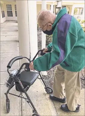  ?? Paul Grondahl / Times Union ?? Don Black, 98, is agnostic, but said he has been thinking a lot lately about “the big sleep” and wondering about what comes after life.