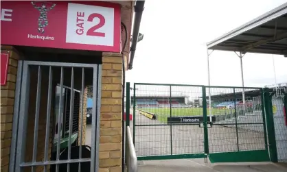  ??  ?? The Premiershi­p season is due to resume on 14 August when Harlequins play Sale at Twickenham Stoop. Photograph: Warren Little/Getty Images