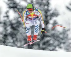  ?? FOTO: MARCO TROVATI/DPA ?? „Vielleicht wollte ich es mit zu viel Gewalt“: Andreas Sander war trotz Platz sechs bei der zweiten Hahnenkamm-Abfahrt nicht ganz zufrieden.