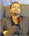  ??  ?? Leonardo dicaprio