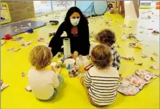  ?? (photo mairie) ?? La « journée sans jouet » était proposée à la Maison de la petite enfance.