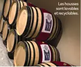  ?? ?? Les housses sont lavables et recyclable­s.