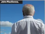  ??  ?? John MacKenna.