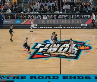  ?? ?? The NCAA Men’s Final Four visited San Antonio in 2018 and will return in 2025 for the fifth time.