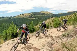  ??  ?? About 80,000 bikers have used the Christchur­ch Adventure Park since its reopening.