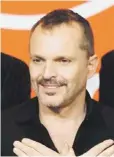  ??  ?? MIGUEL BOSÉ