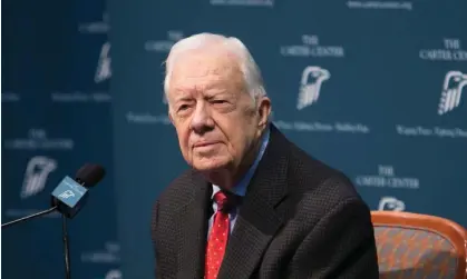  ?? Photograph: Jessica McGowan/Getty Images ?? Jimmy Carter in August 2015.