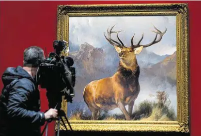  ??  ?? SECURED: Landseer’s 1851 work has been acquired by the National Galleries of Scotland for £4million