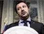  ?? (Photo AFP) ?? Matteo Salvini a notamment déclaré que la Ligue voulait avoir « les mains libres » en matière d’immigratio­n.