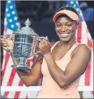  ??  ?? Sloane Stephens, campeona